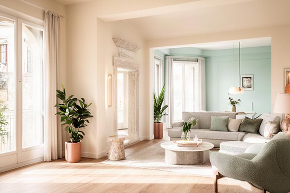Interno di una casa veronese rinnovato con luce naturale e finiture contemporanee